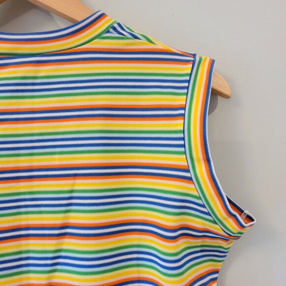 VTG 70s Kmart Womens Mod Knit Tank Top, Large - Picture 9 of 9